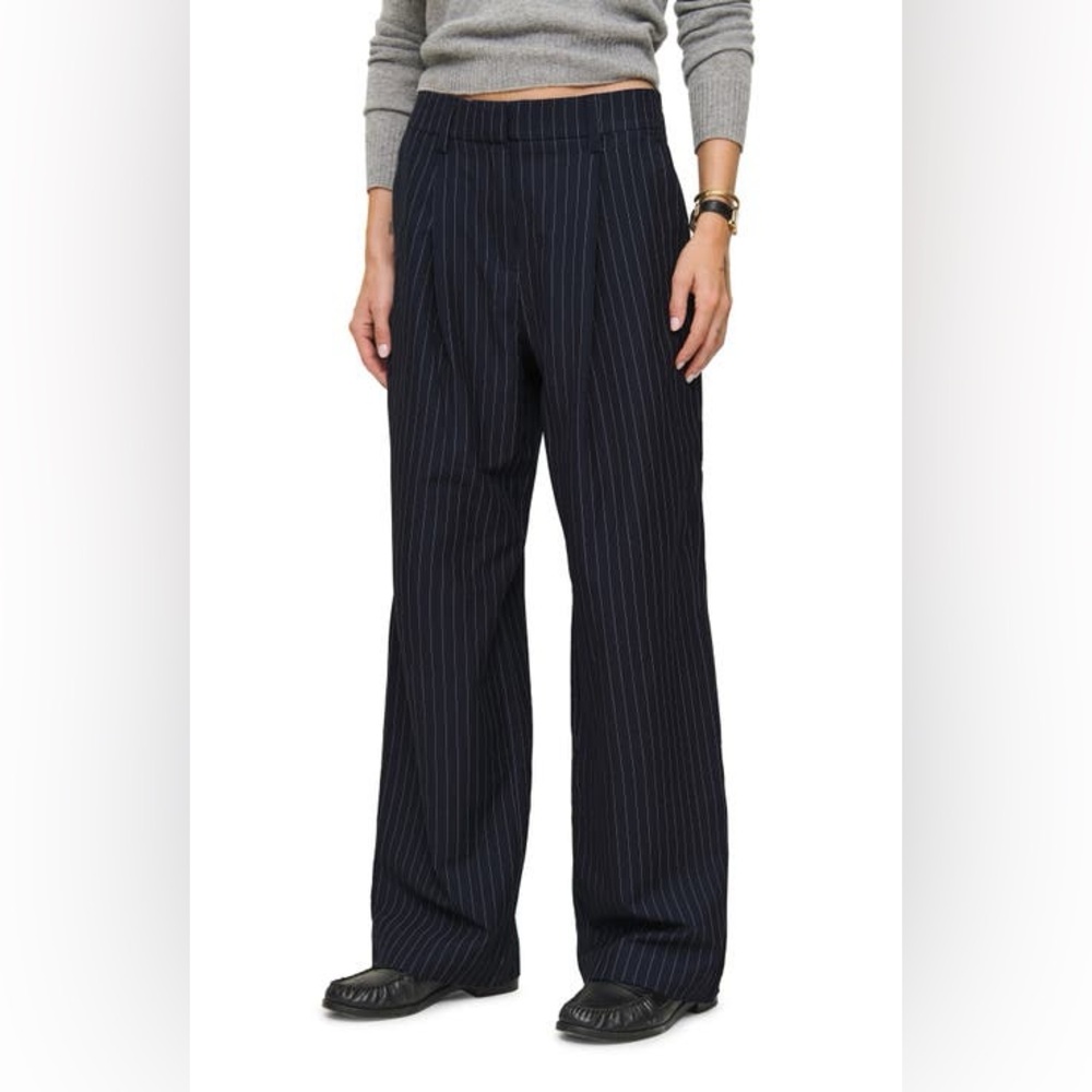 Reformation Alex Wide Leg Linen Pants